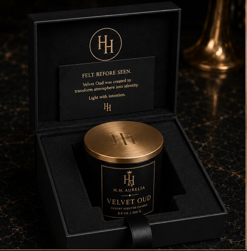 Velvet Oud Luxury Candle