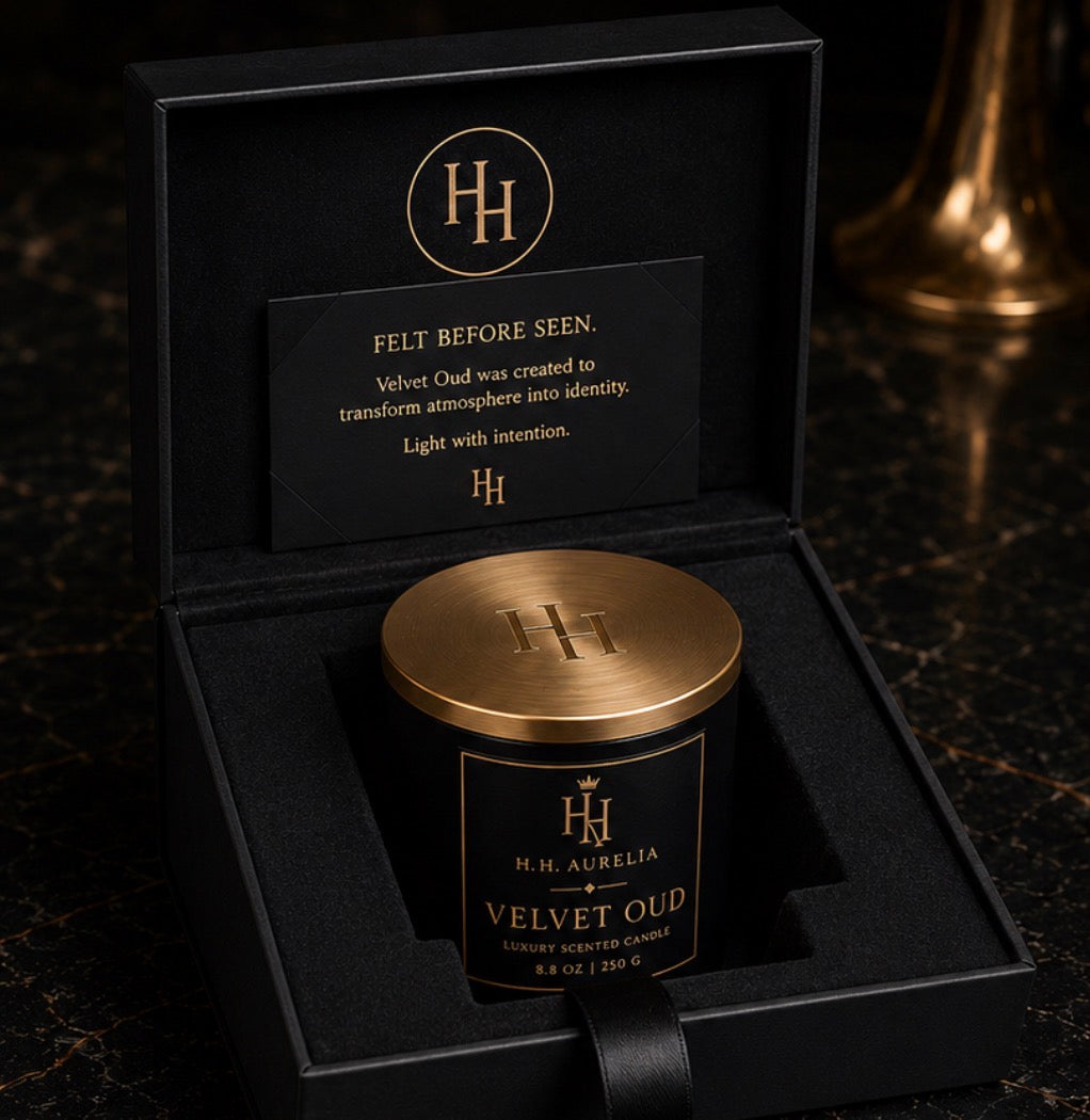 Velvet Oud Luxury Candle