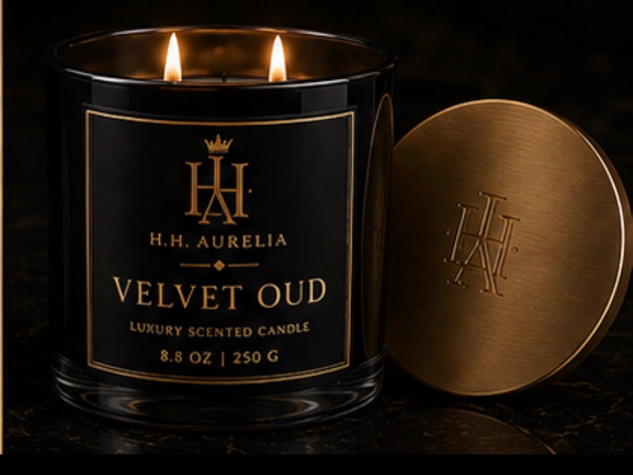 Velvet Oud Luxury Candle