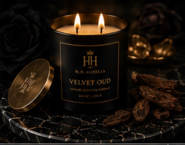 Velvet Oud Luxury Candle