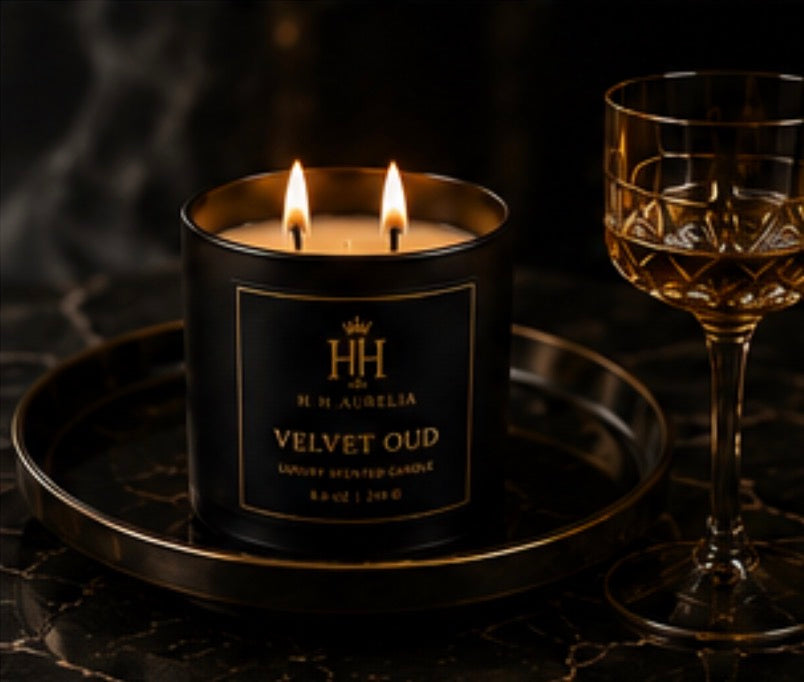 Velvet Oud Luxury Candle